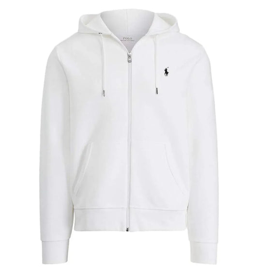 Polo White Zip-Up